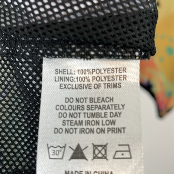 Reason World Class Crew Running Paint Graffiti Windbreaker Pullover Men M Jacket - Picture 8 of 9